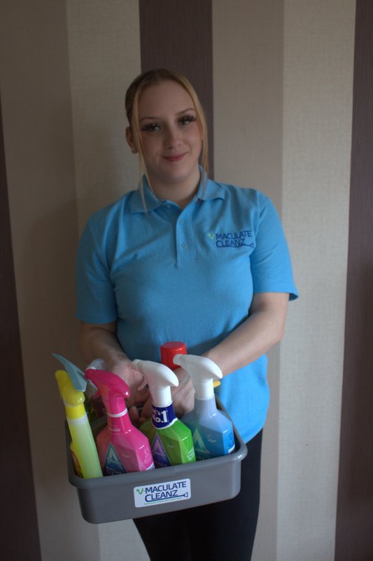 One of our professional domestic cleaners in Nottingham